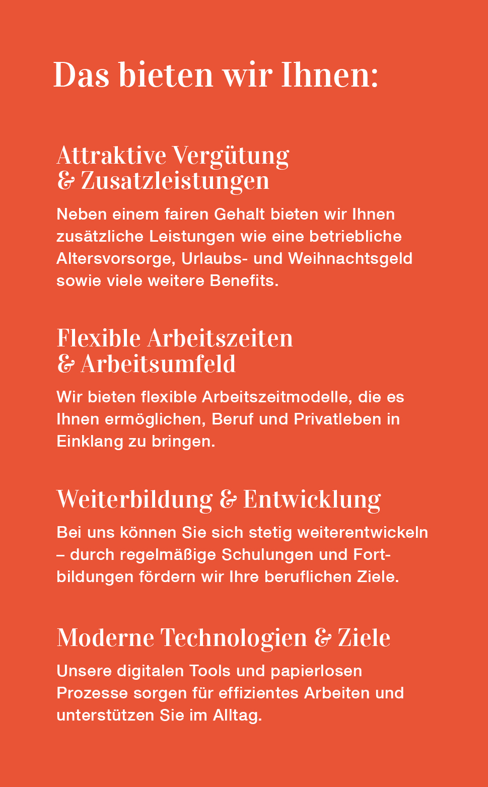 Das bieten wir Ihnen
