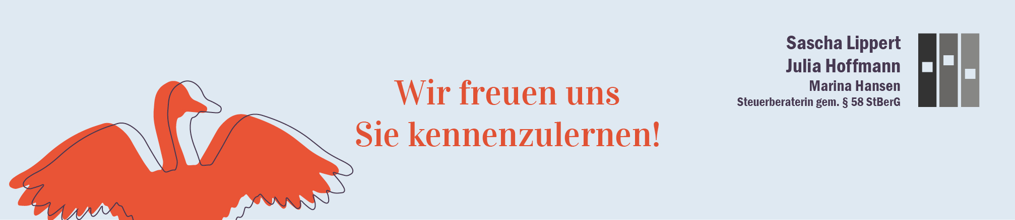Wir freuen uns Sie kennenzulernen